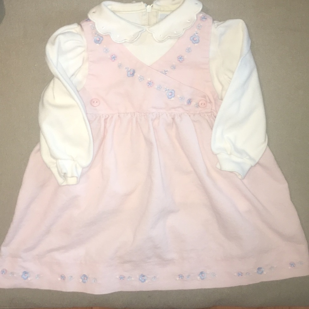 Hartstrings dress and shirt. size 24M. Like new.